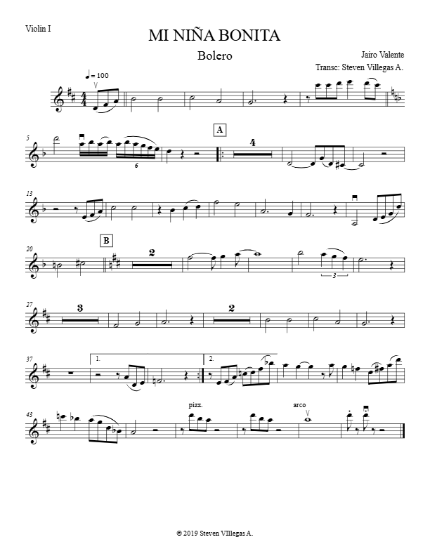 La imagen puede contener una previsualizacion de una partitura